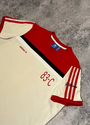 Винтажная футболка adidas 83-c j.mano ( перевыпуск )