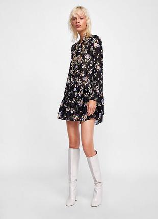 Легка шифонова сукня zara