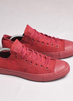 Мужские кеды converse jacquard ox casual sneaker - 44.5 - 29 см