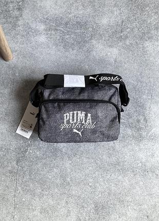 Puma phase class crossbody bag оригінал нова чоловіча жіноча сумка сумочка через плече месенджер барсетка кросбоді пума сіра фірмова брендова