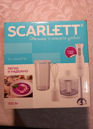 Продам блендер scarlett sc-hb42f31