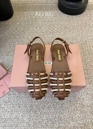 Босоніжки miu miu  12-14 робочих днів