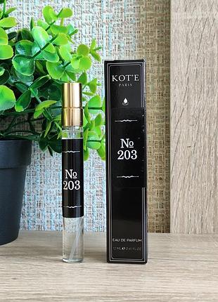 Женские духи kot'e по мотивам black opium тревел мини ручка 12 мл