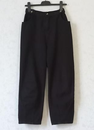 Джинсы женские широкие, укороченные. укр.50-52
