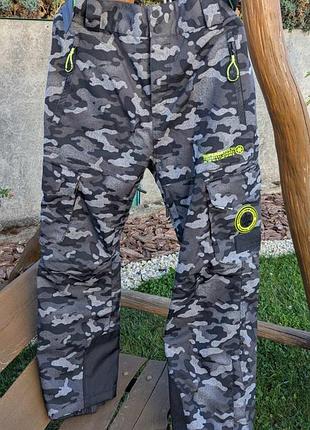Super dry snow camo штани лижні