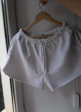 Шорты женские хлопок на резинке белые stimma vovk zara mango h&m bershka pull&bear oysho calzedonia reserved mohito stradivarius