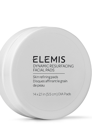 Elemis dynamic resurfacing facial pads пилинговые салфетки для лица для разглаживания и разъяснения кожи