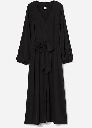 Сукня сорочка з поясом h&m, розмір м