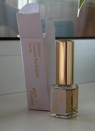 Maison francis kurkdjian gentle fluidity gold 5 мл. оригінал