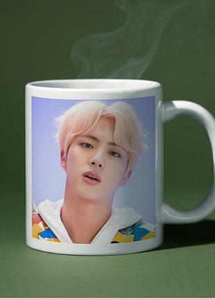 Кружка джин бтс jin bts (31240)