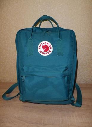 Рюкзак fjallraven kanken arctic green backpack (16l)