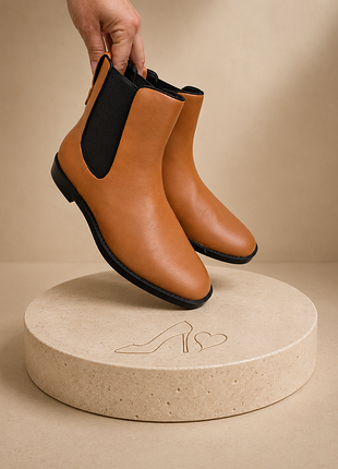 Женские кожаные ботинки-челси aerosoles, 43–44 размер
