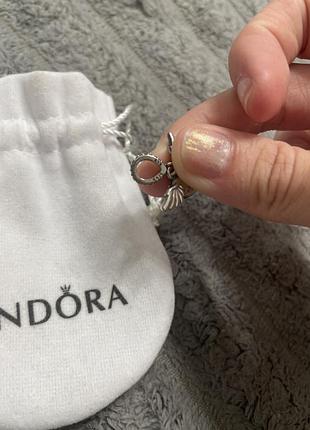 Колье pandora "сердце янгола" 7
