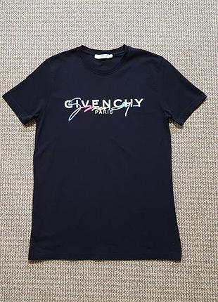 Givenchy rainbow signature t-shirt футболка (s)