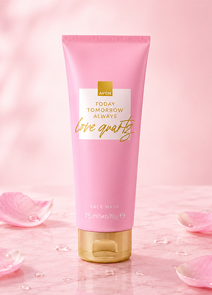 Маска для обличчя tta love quartz, 75 мл avon / ейвон маска