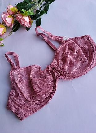 Новий кружевний бюстгалтер на кісточках tu, uk 34d, eur 75d