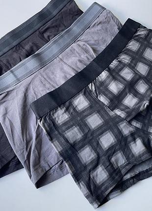 3 шт комплект боксерів труси чоловічі primark