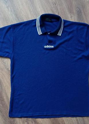 Брендова футболка поло adidas.