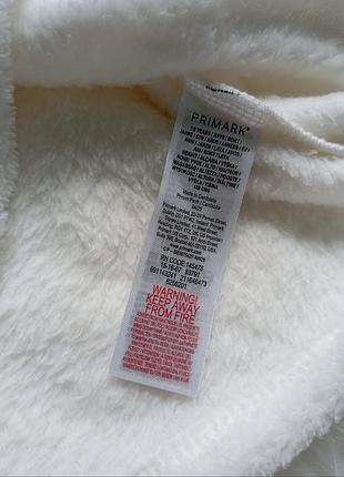 Махрова кофта primark р 128/7-8 років 4