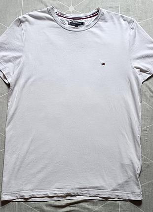 Tommy hilfiger white t-shirt | size l