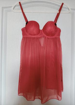 Пенюар бюстье р.36/s. h&m