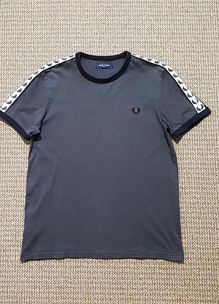 Fred perry футболка з лампасами оригінал (m)