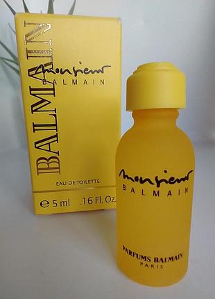 Monsieur balmain pierre balmain 5мл