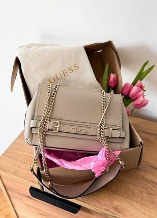 Шикарна оригінальна сумка guess sestri convertible crossbody 🤍