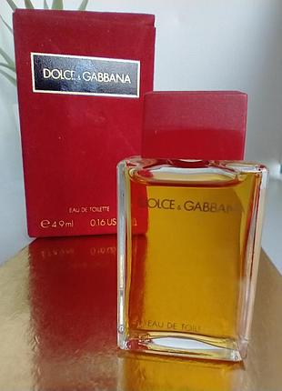 Dolce&amp;gabbana dolce&amp;gabbana мініатюра 4,9 мл вінтаж