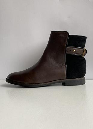 Жіночі шкіряні черевики челсі lacoste rosemont chelsea