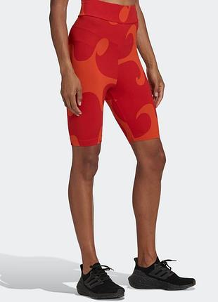 Коттоновые шорты велосипедки adidas marimekko