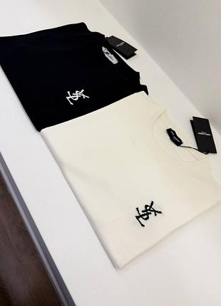 Трикотажная футболка saint laurent