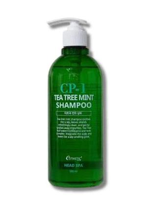 Шампунь для волосся esthetic house cp-1 tea tree shampoo, 500 мл