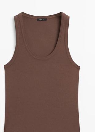 Майка базовая massimo dutti