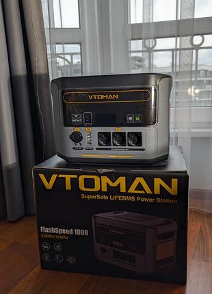 Зарядна станція на 1квт vtoman flashspeed 1000 (не працює перетворювач в 220)