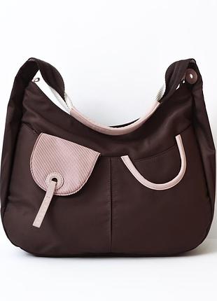 Брендова оригінальна шоколадна сумка на плече radley