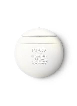 Універсальний зволожувальний бальзам kiko milano mountain touch multiuse balm 50 мл — догляд за обличчям, губами та руками