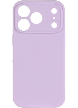 Силиконовый чехол silicone silk full camera protective (aa) no logo для iphone 17 pro max (айфон 17 про макс), матовая накладка 2