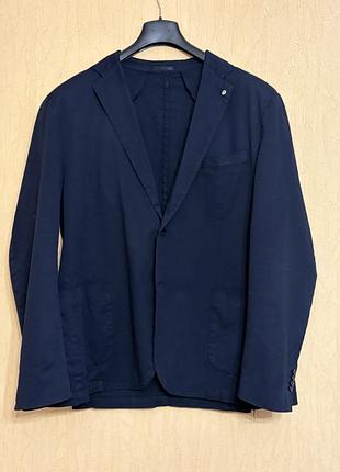 Чоловічий блейзер піджак piombo, made in italy, розмір 56 / xxl