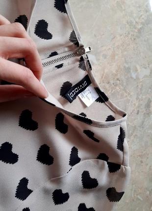Ніжна блуза в сердечка by h&m2 фото