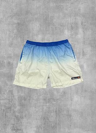 Шорти ellesse оригінал плавальні шорти елес пляжні легкі літні омбре градієнт