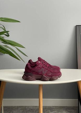 Кроссовки new balance 9060 burgundy u9060zsc