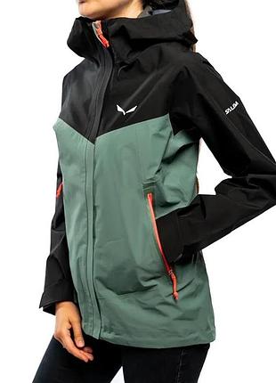 Salewa moiazza gore-tex  женская туристическая куртка-ветровка на мембране