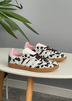 Кросівки adidas samba og cow print