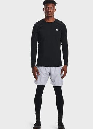 Under armour coldgear   мужской утепленный рашград-лонгслив для тренировок