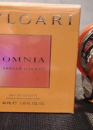Bvlgari omnia indian garnet туалетна вода 40мл