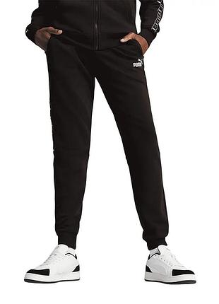 Брюки мужские puma ess tape sweatpants черные