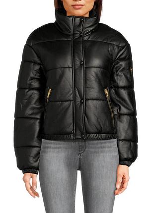 Куртки женские guess xxl, xl, цвет чёрный и коричневый