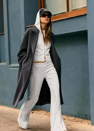 Расклешенные брюки из модала bershka
