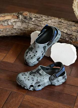 Нові камуфляжні крокси сабо crocs all-terrain розмір 39-40 m7/w9